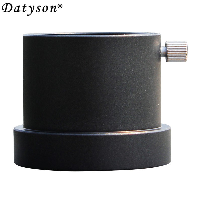 Datyson望远镜配件5P9908全金属转接器M42X0.75mm内螺纹转1.25英寸接口