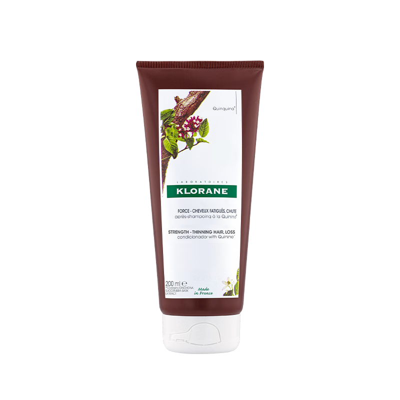 康如（KLORANE）【樊振东同款】金鸡纳防脱护发素200ml 防脱防断丰盈密柔顺护发素