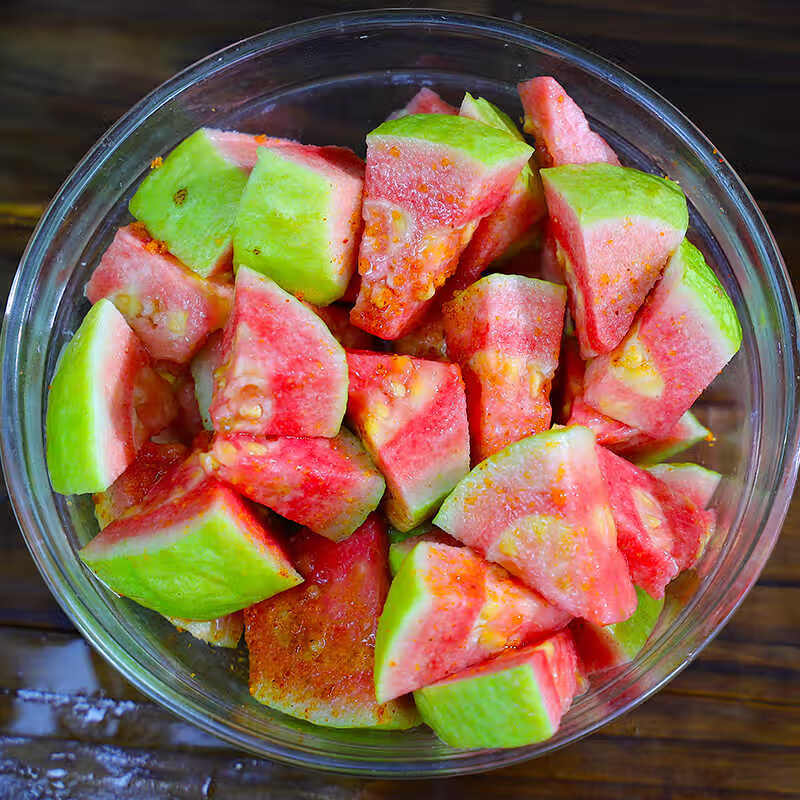 颜小荭芭乐双拼软糯奶油芭乐脆口红白心双拼芭乐组合新鲜水果当季番石榴 2.8-3斤红心芭乐（实惠装）