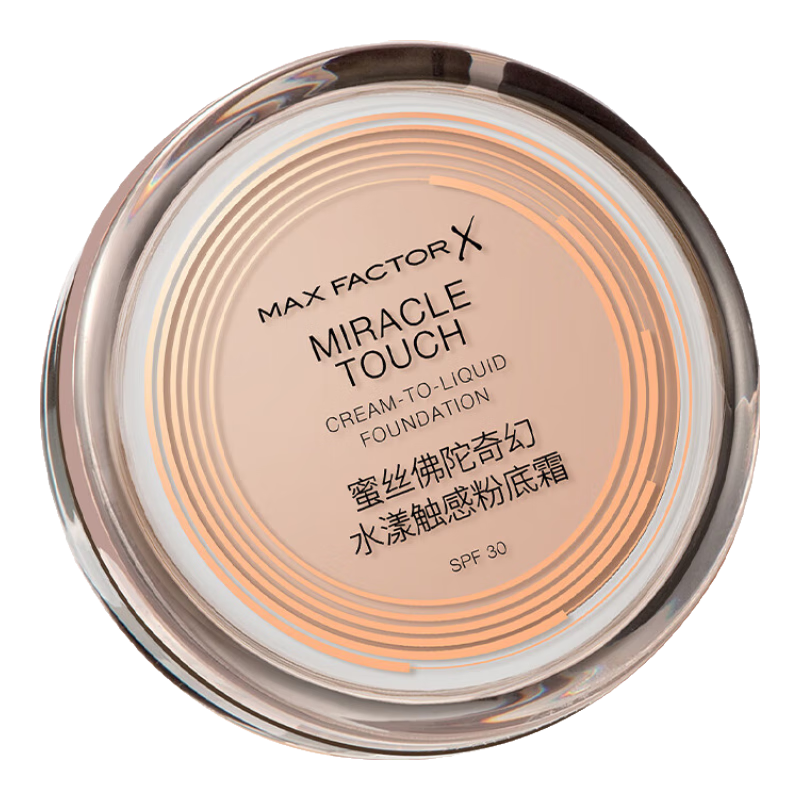 蜜絲佛陀（MAXFACTOR）【臨期清倉】奇幻水漾觸感粉底霜遮瑕防曬不脫妝 效期至26年2月 55號米黃色