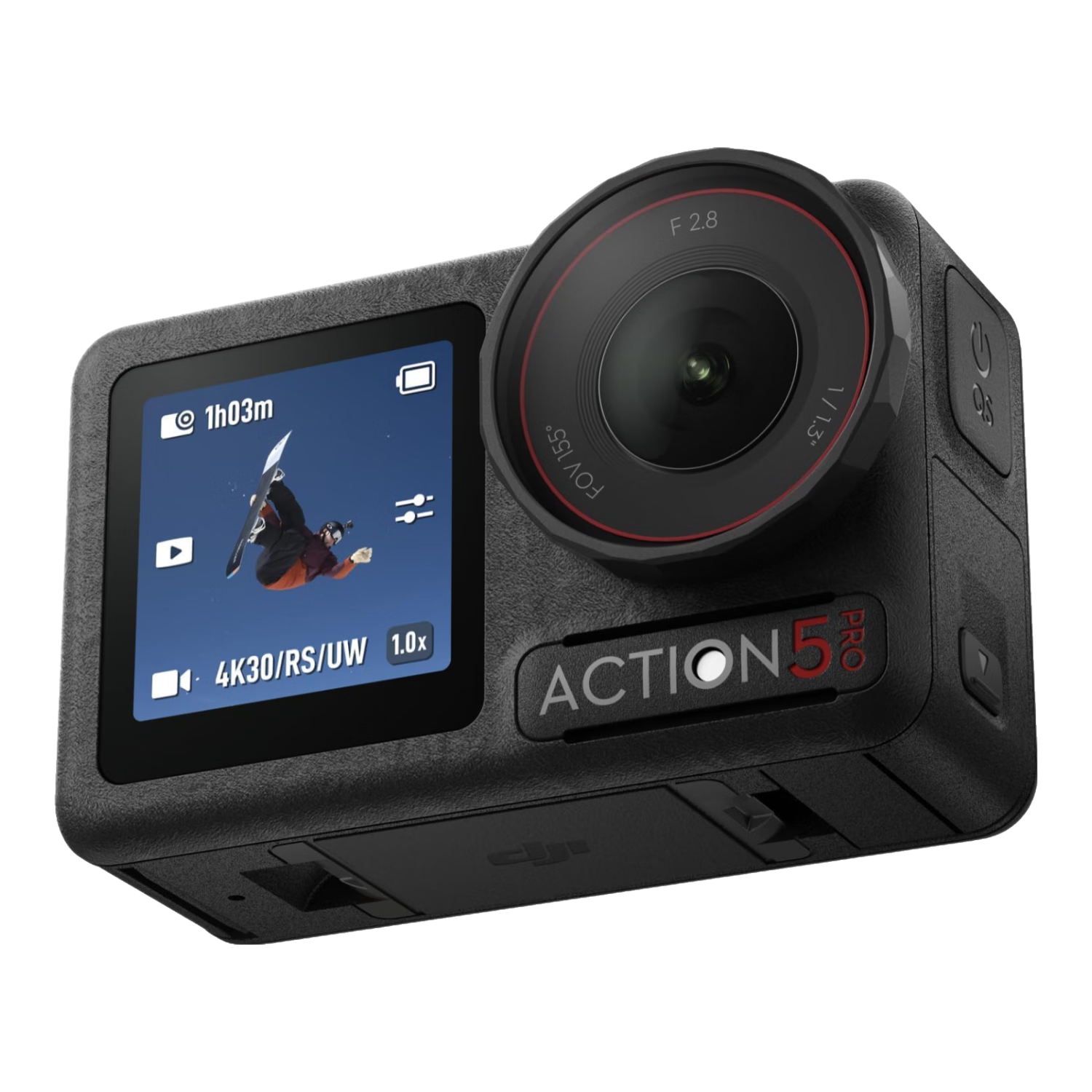 再降价、大疆 DJI Osmo Action 5 Pro 基础套装 防水运动相机 1/1.3英寸传感器