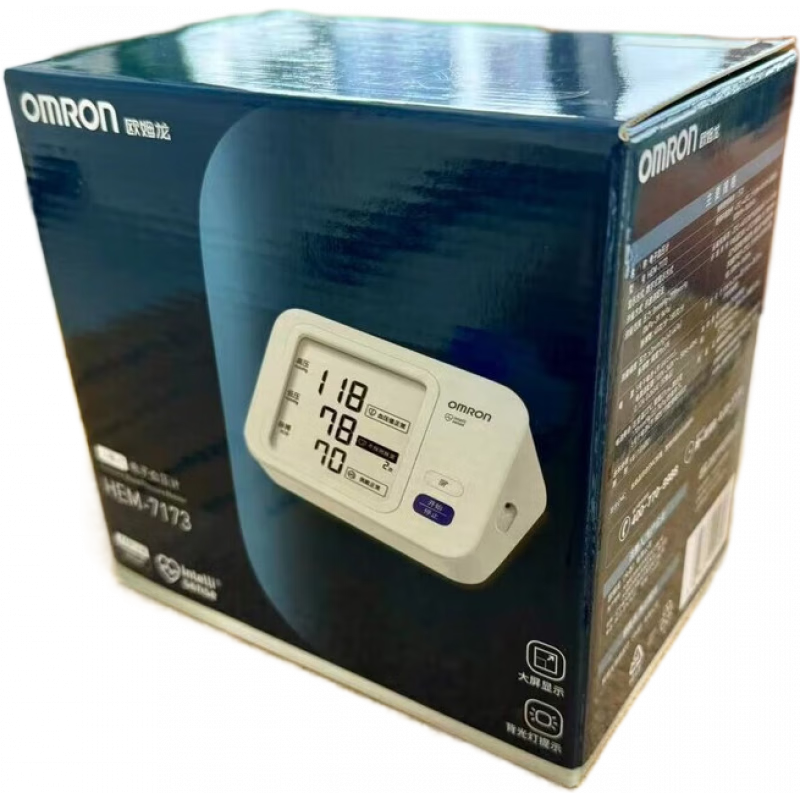 ŷķ����OMRON��ŷķ������Ѫѹ��HEM-7173�ϱ�ʽѪѹ�Ǽ��ô���Ѫѹ������