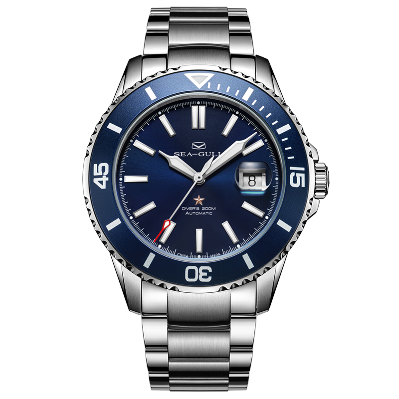 海鸥 SEAGULL 男士自动机械表 海洋系列 潜水表 套装 1497.22元