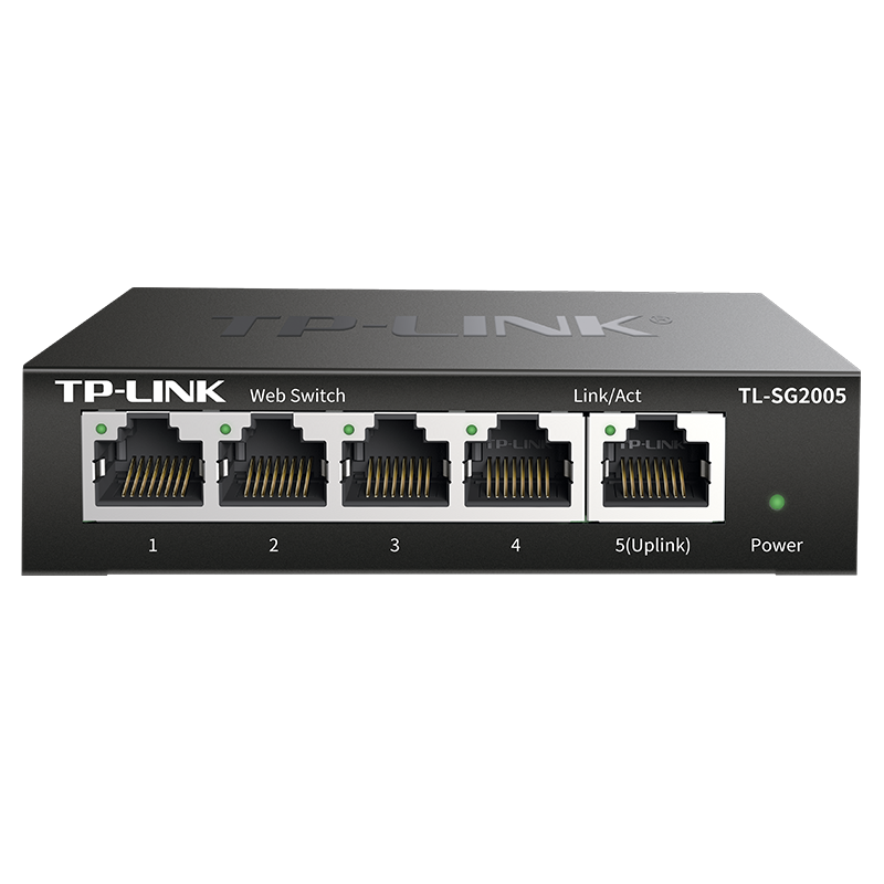 TP-LINK 普联 TL-SG2005 Web网管交换机 5口