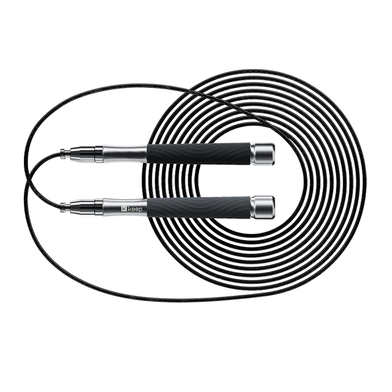 Keep钢丝跳绳Pro高端竞速专业双轴承考试专用成人减肥中小学生训练黑