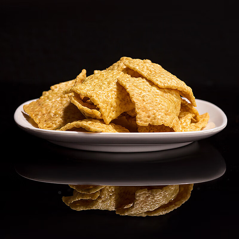 巢浩苦荞片荞麦锅巴脆片大袋装酱汁牛排原味膨化营养零食a 酱香牛肉味