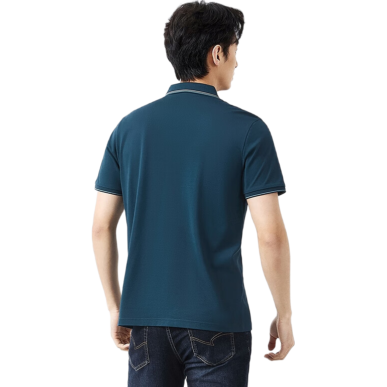 柒牌【7A抗菌2A防螨】涼感短袖POLO衫男2025夏季透氣不變形領(lǐng)上衣