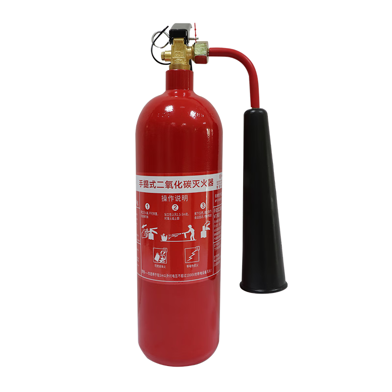 桂安25年新國(guó)標(biāo)手提二氧化碳滅火器2kg氣體滅火CO2滅火器 MT/BE2