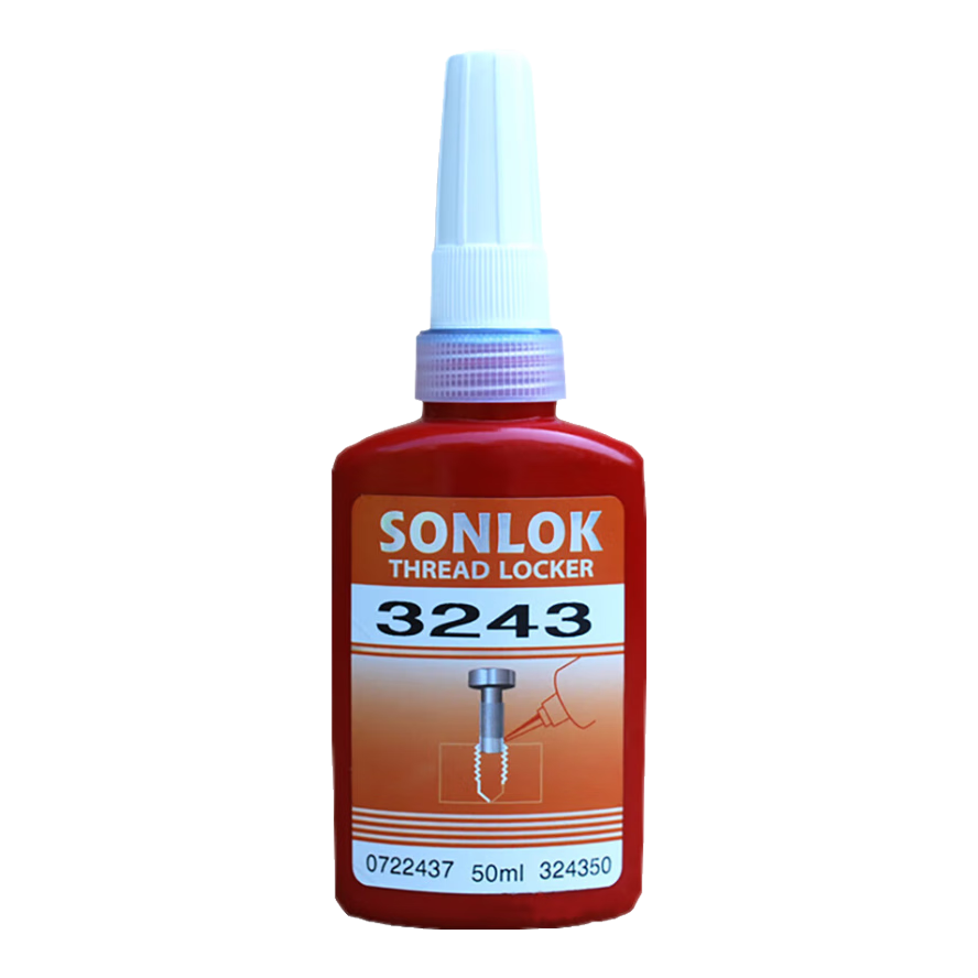 SONLOK耐高溫螺絲膠  強(qiáng)力螺紋膠水 緊固螺栓膠 軸承密封膠 防松抗震厭氧膠 醫(yī)用食品級(jí)環(huán)保認(rèn)證鎖固劑 3243-50ml【食品級(jí)可拆耐油】