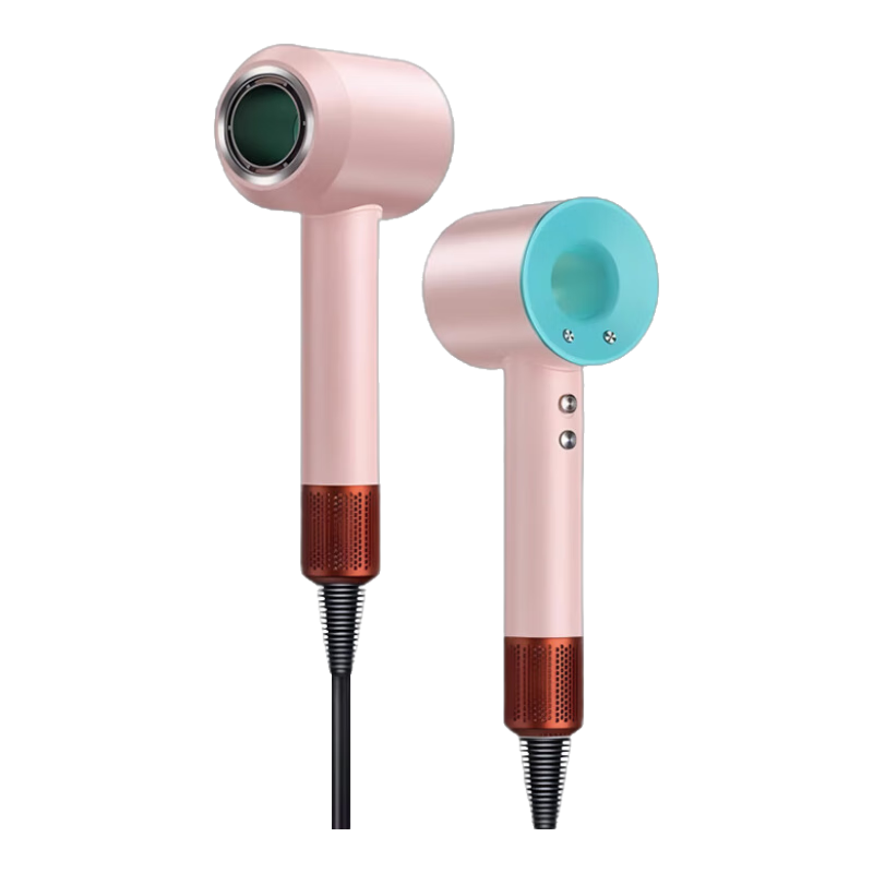 【国家3C认证丨45亿负离子护发】高速无叶吹风机家用负离子静音大功率不伤发恒温速干吹风筒华强北 【官方顶配-单风嘴】马卡龙 45亿水润负离子护发 【2025新款丨顶配1:1版本】1.8米线长礼盒装