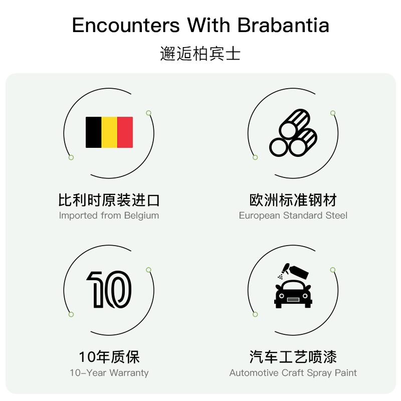Brabantia柏宾士垃圾桶进口30L厨房卫生间客厅家用卧室高级带盖脚踏式卫生 暖金色【30L】