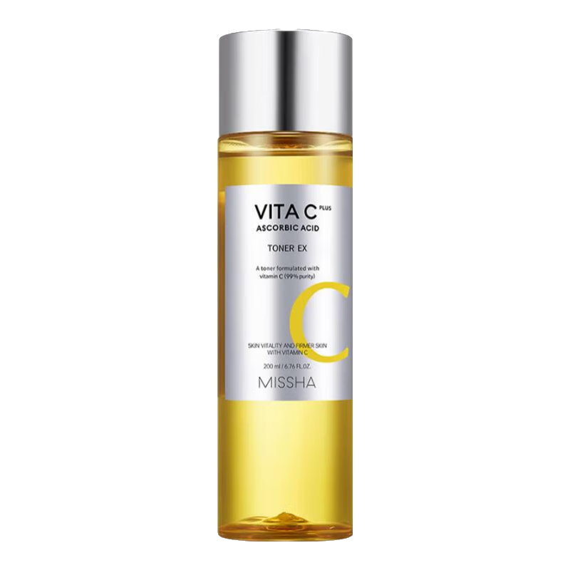 谜尚（MISSHA）维生素C焕颜柔肤水200ml爽肤水补水修护面部护肤品