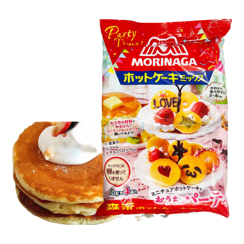 森永日本烘焙原料蛋糕粉華夫餅粉早餐煎餅蛋糕預(yù)拌粉 森永蛋糕粉600g