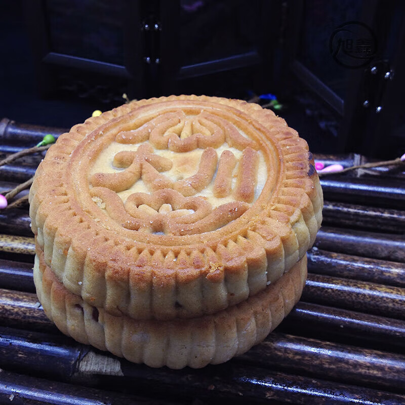 赤峰月饼林西大川老式青红丝五仁硬皮内蒙古特产小时候的味道 20个