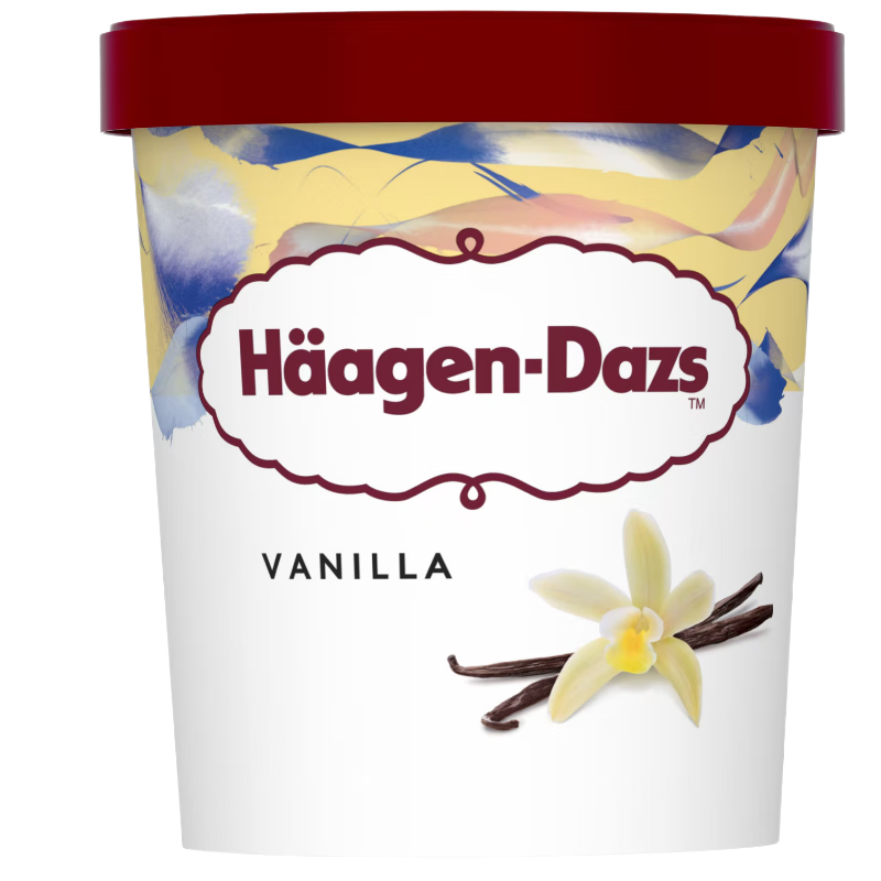 微信端：哈根达斯 H?agen·Dazs 4大桶组合装冰淇淋473ml组合 巧克力/香草/草莓/夏威夷果仁