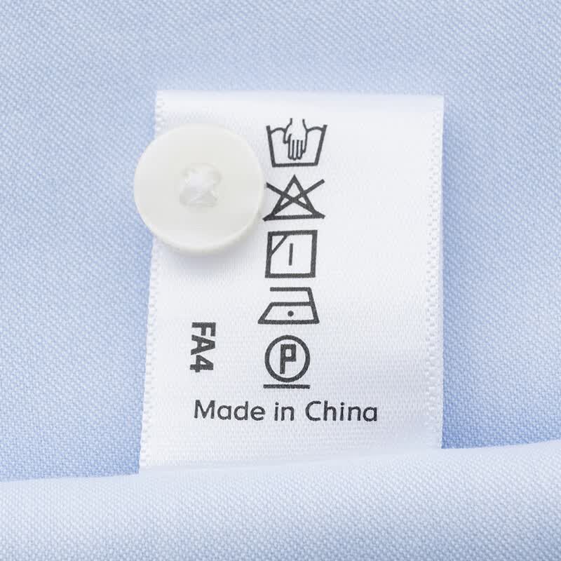 恺米切(CAMICISSIMA)夏免烫短袖衬衫男5色可选商务休闲修身 天蓝 40