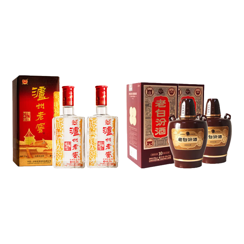 ���ڲ����������Ͻ������ͷ��+�ھ� ���װ Ũ���������Ͱ׾� 52�� 500mL 2ƿ �����+�ϰ׷�ʮ2ƿ