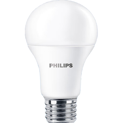飛利浦（PHILIPS）恒亮型LED球泡E27螺口節(jié)能燈泡超亮家用替換12W 6500K含附件共5只