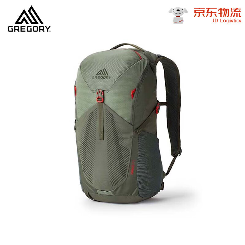 GREGORY格里高利NANO蜂鸟24L30L多功能户外双肩包旅行登山包背包 绿色24L(2023新款)