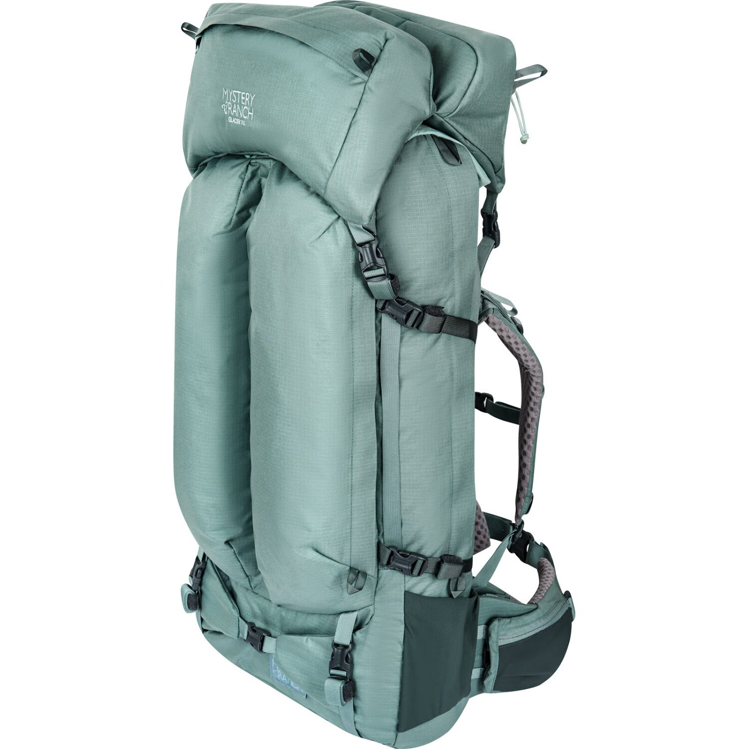 MYSTERY RANCH神秘农场 户外徒步登山男女Glacier系列重装远行大容量双肩背包 蓝灰70L女款 S