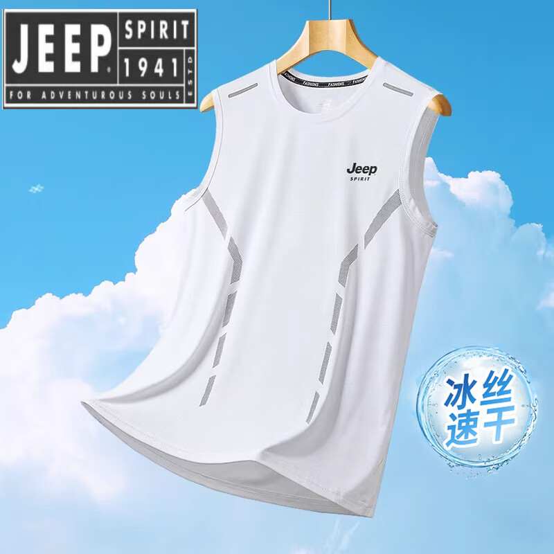 ���ڲ�����JEEP SPIRIT�ļ���˿������ʿ�˶�����T���Ŀ�͸�������������� 8503��ɫ L 105-125��