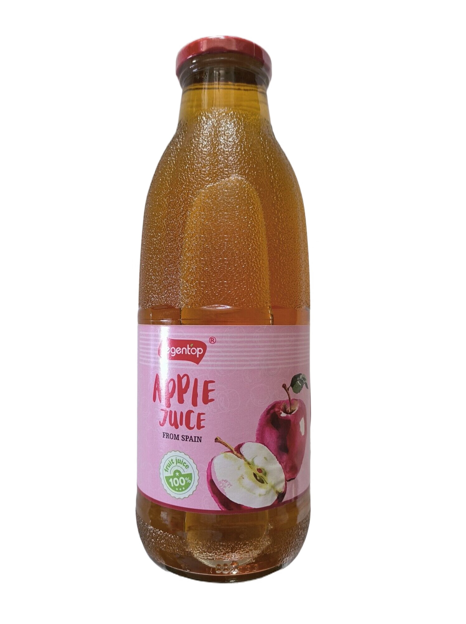 良珍（LEUNG CHUN）整6瓶包郵 天然無(wú)添加鮮榨果汁進(jìn)口純蘋(píng)果汁肝膽果蔬汁 蘋(píng)果味[1000ml*6瓶]