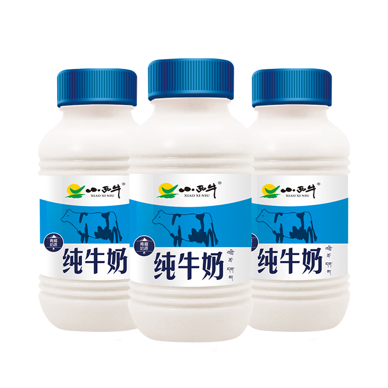 С��ţ ����� ƿװ ��ţ�� 243ml 3ƿ 9.9Ԫ