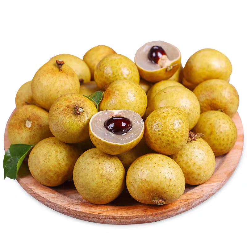 【顺丰快递】泰国新鲜带枝龙眼 (2-4斤)甜蜜多汁-晶莹剔透水果 泰国龙眼4斤