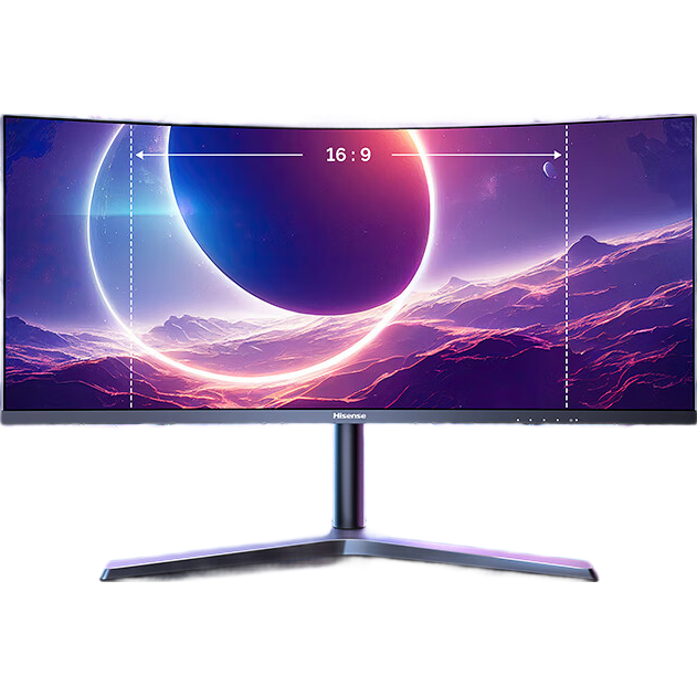 34Ӣ 165Hzˢ WQHD HDR400 21:9 1500R Ϸ羺 ת ׼4Kʾʾ 34G6H1173.01ԪplusԱȯ