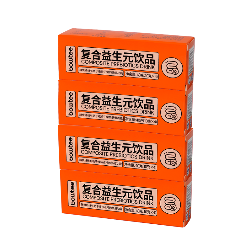 Bowtee���尲��������Ԫ�;۹���ˮ������ʳ��άӤͯ���˳�θ��Ʒ 40g*4��