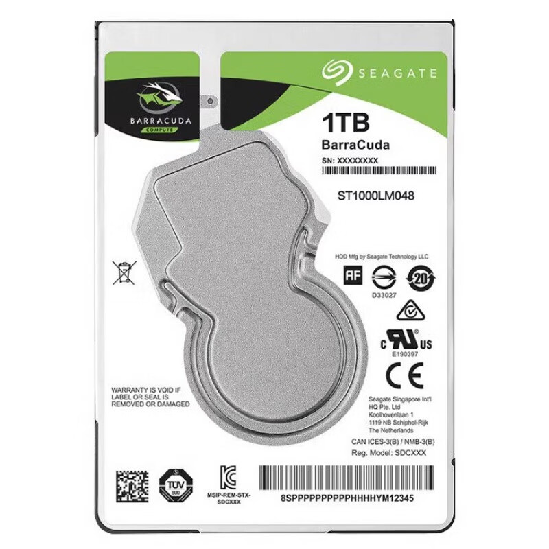西部数据（WD）1T蓝盘128M 7MM笔记本硬盘500G黑盘PS游戏盘2.5寸SATA 希捷 500GB