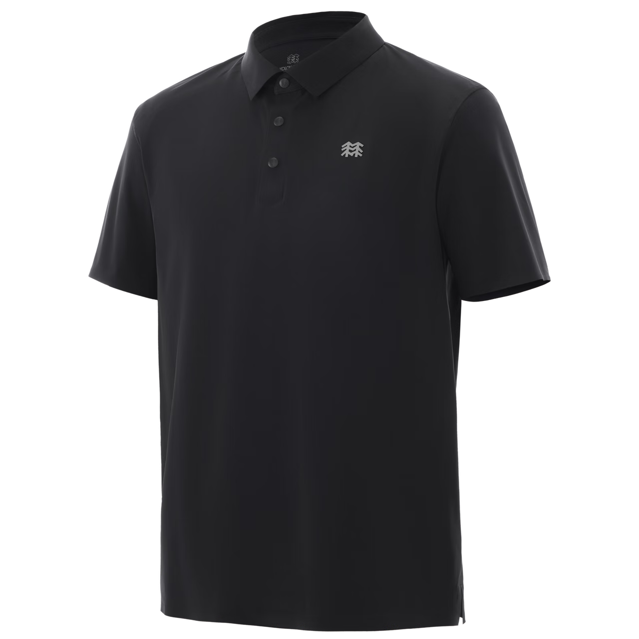 KOLON SPORT/可隆X-COT POLO衫 男子戶外運(yùn)動防曬UPF50+接觸涼感短袖上衣 LHPT5MN091-BK 黑色 2XL 185/104A