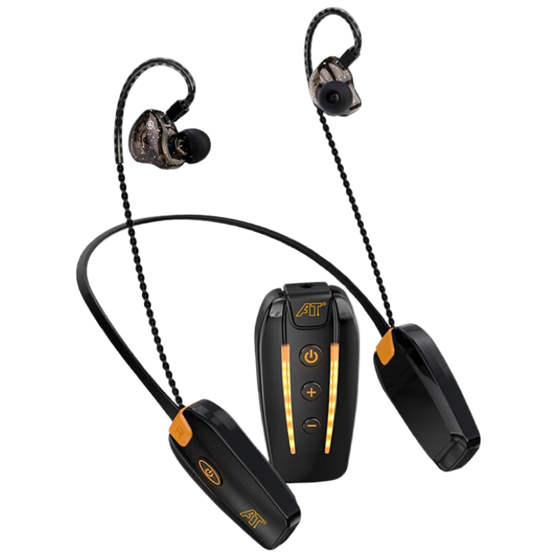 iSKEX80監(jiān)聽耳機(jī)2.4G抖音快手直播主播唱歌入耳式耳返耳機(jī)演出戶外游戲雙立體聲掛脖式音樂耳機(jī)一拖一