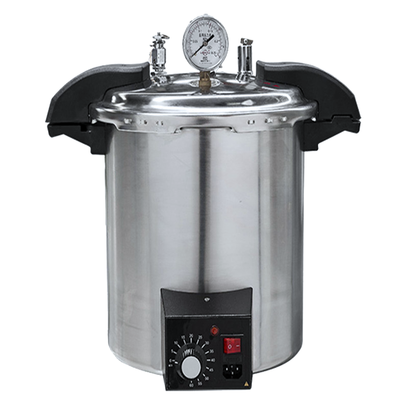 新華醫(yī)療醫(yī)用手提式壓力蒸汽滅菌器 高溫高壓滅菌器不銹鋼消毒鍋 官方旗艦店【微電腦控制型滅菌器24L】 1