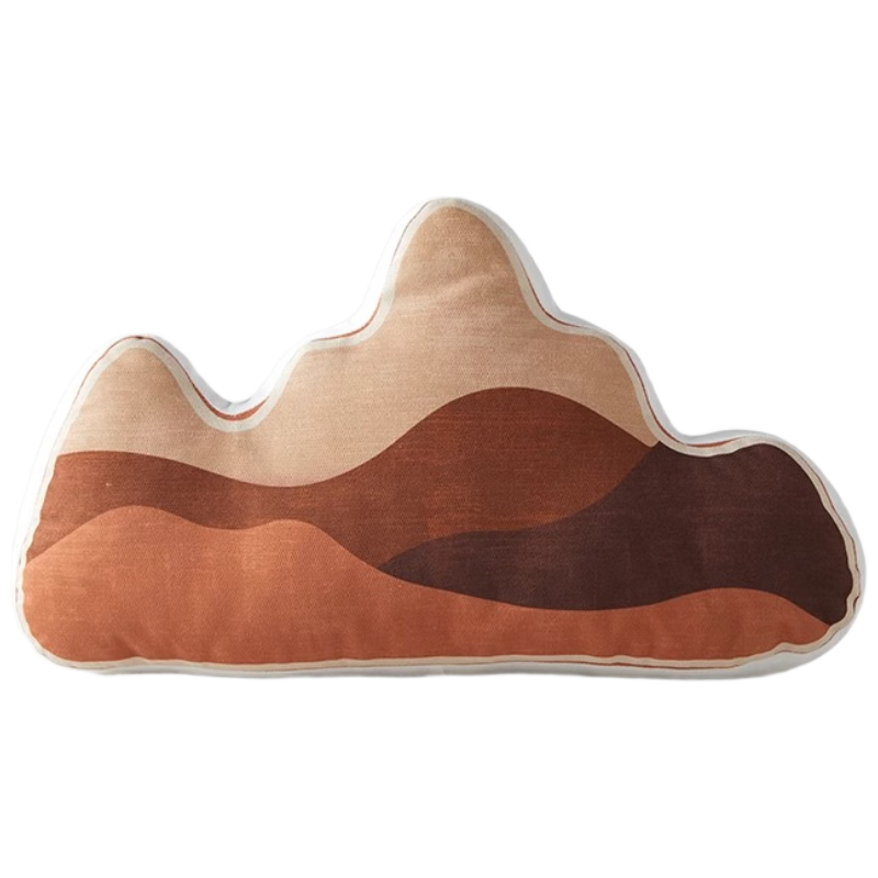 茵尚新中式靠山抱枕客厅沙发靠枕办公室椅子护腰靠背垫学生宿舍小靠垫