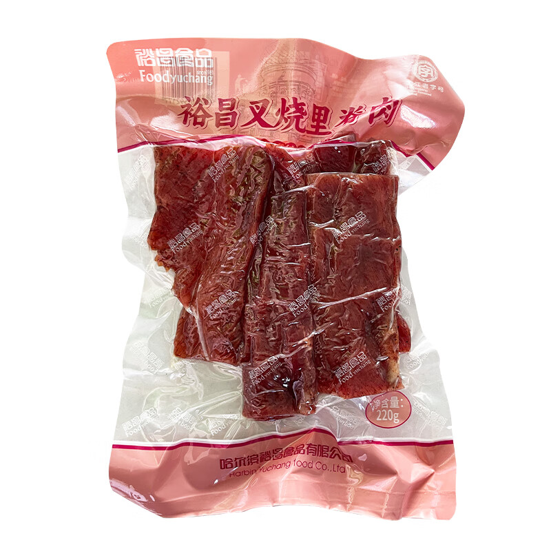 裕昌食品裕昌食品東北特產(chǎn)哈爾濱特色下酒菜熟食即食叉燒里脊肉220g 叉燒里脊肉220g