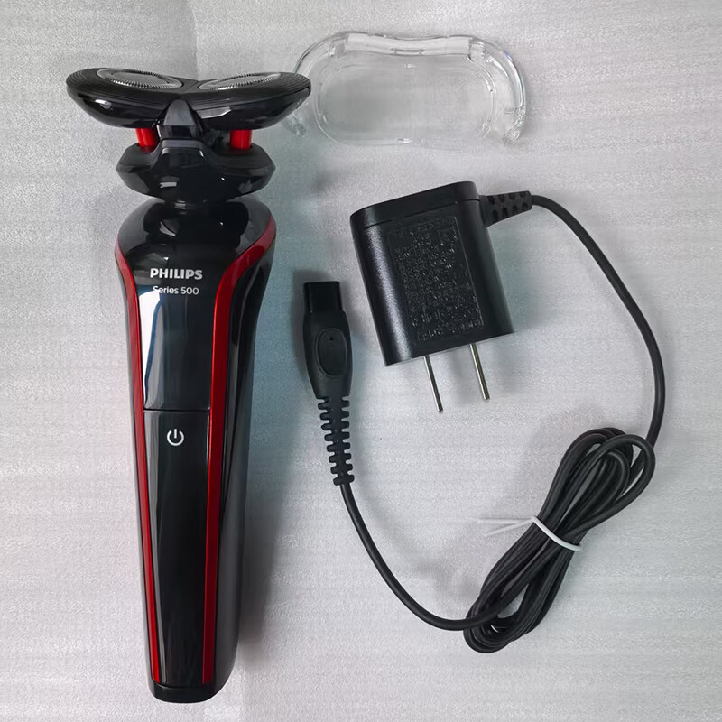 飞利浦（PHILIPS）【二手9新】男士电动剃须刀S556/12干湿双剃全身水洗双刀头电须刀充电式剃胡刀S566 S556裸机+充电器