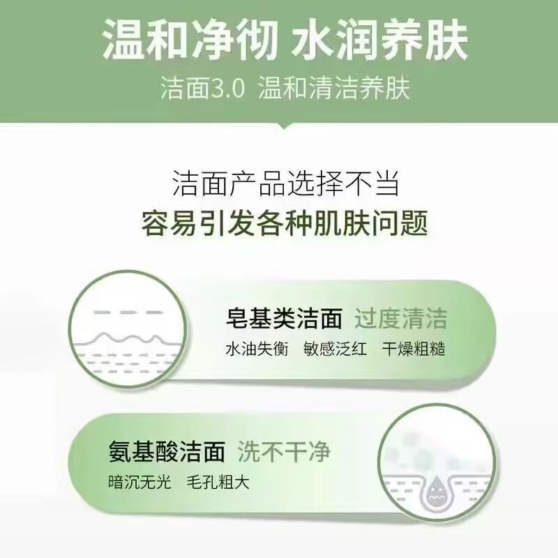 修正控油祛痘洗面奶200ml/瓶痘肌青春痘油皮清爽泡沫细腻净油洁面乳 1瓶【控油祛痘洗面奶】 200ml/瓶