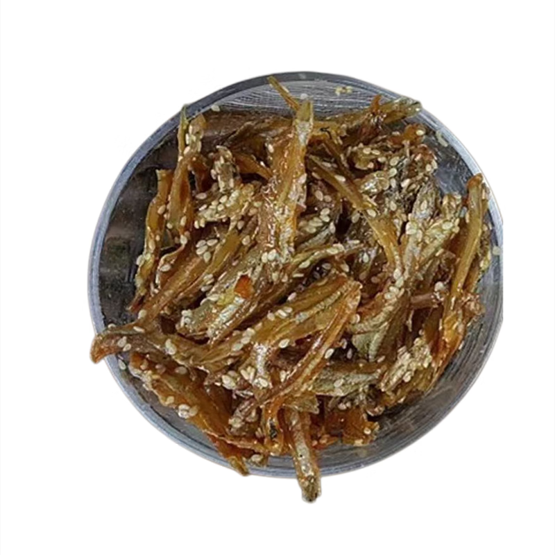 750g原味银鱼仔北海特产蜜汁芝麻银鱼休闲即食不辣鱼干鱼片仔250g 原味银鱼仔250g*1袋