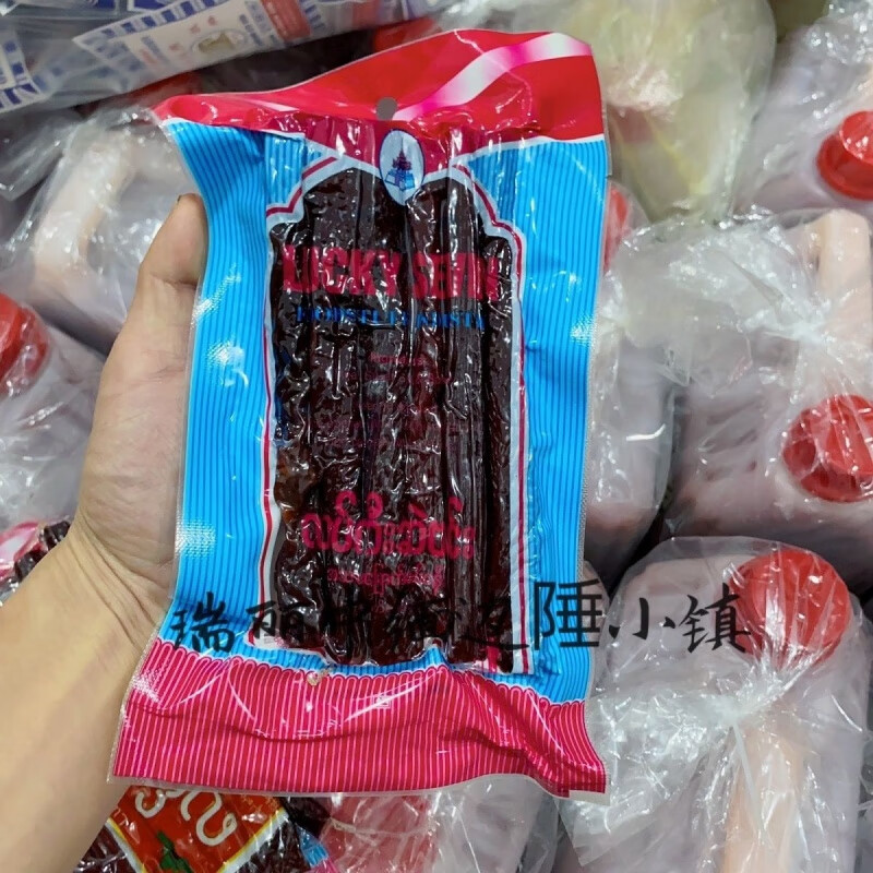 緬甸袋裝牛肉干巴香草干巴羊肉干巴緬甸人愛吃牛肉干陽肉干香草 牛肉干巴1包