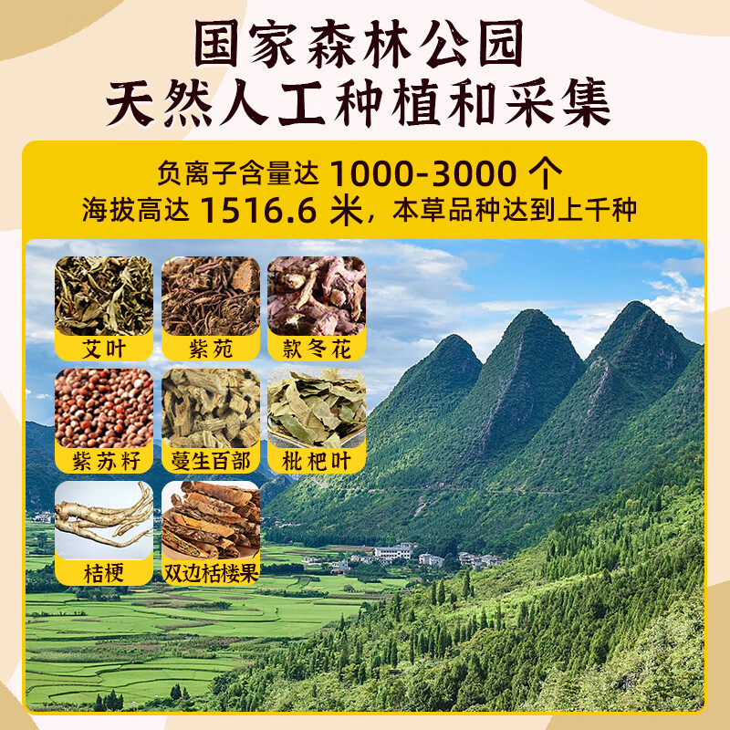 艾裕婴儿泡澡包健体咳咳金银花宝宝易感流涕艾草瑶浴儿童药浴包  久咳肺热小儿平润069-ZH