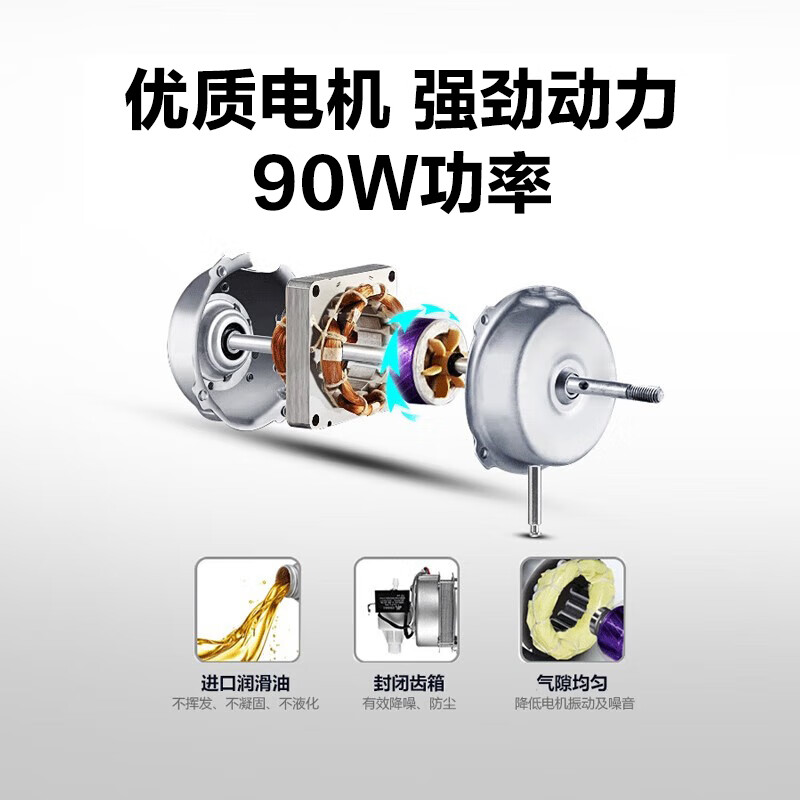 华生（Wahson）工业风扇趴地扇台式趴地电风扇工业强力坐地扇商用台地扇大功率台地扇工厂车间通风 趴地扇台地两用-40金属扇.FE-40-1