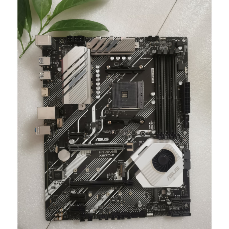 ASUS库存全新Asus/华硕PRIME X570-P台式机AM4电脑主板支持锐龙5600G 红色X570-P