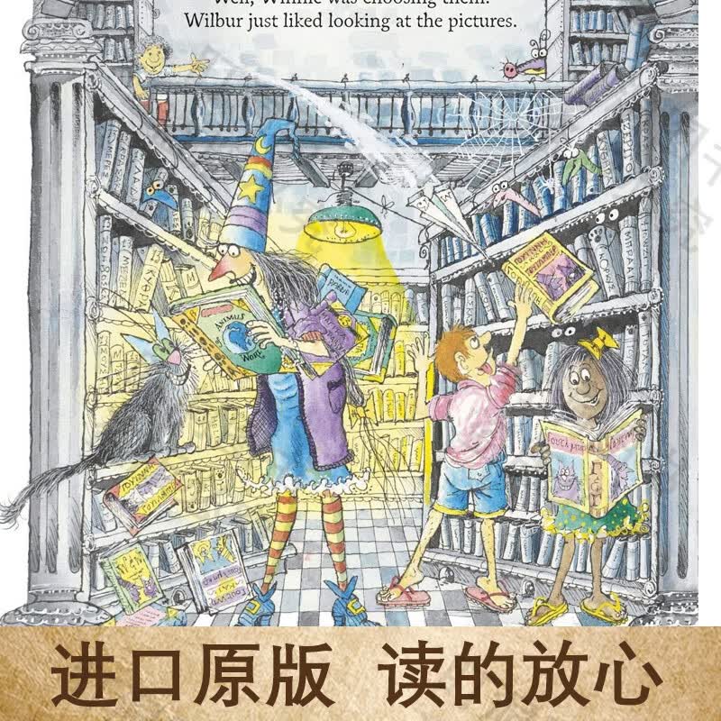 【可点读进口原版正品】女巫温妮绘本 Winnie and Wilbur桥梁书 牛津大学 英文原版 吴敏兰书单推荐  生日快乐女巫 温妮女巫 2本装