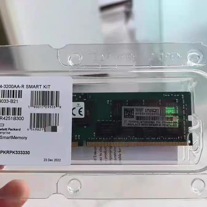 HP/惠普 P50311-B21 内存32GB x8 DDR5-4800 CAS-40-39-39 EC8