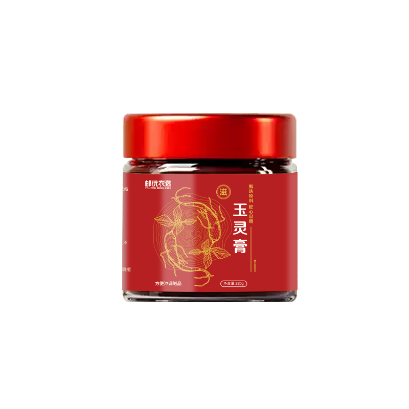 邮政农品玉灵膏五指毛桃赤小豆膏减脂养胃食品自作农品280g 玉灵膏1瓶不划算