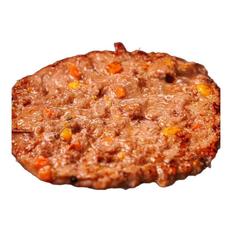 宾西牛肉饼 0添加剂儿童黄金安格斯清真洞洞牛肉饼 儿童牛肉饼480g/盒