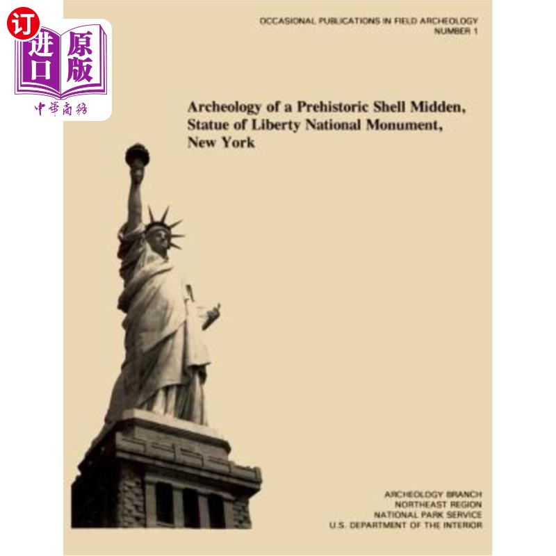 海外直订archeology of a prehistoric shell midden, statue of