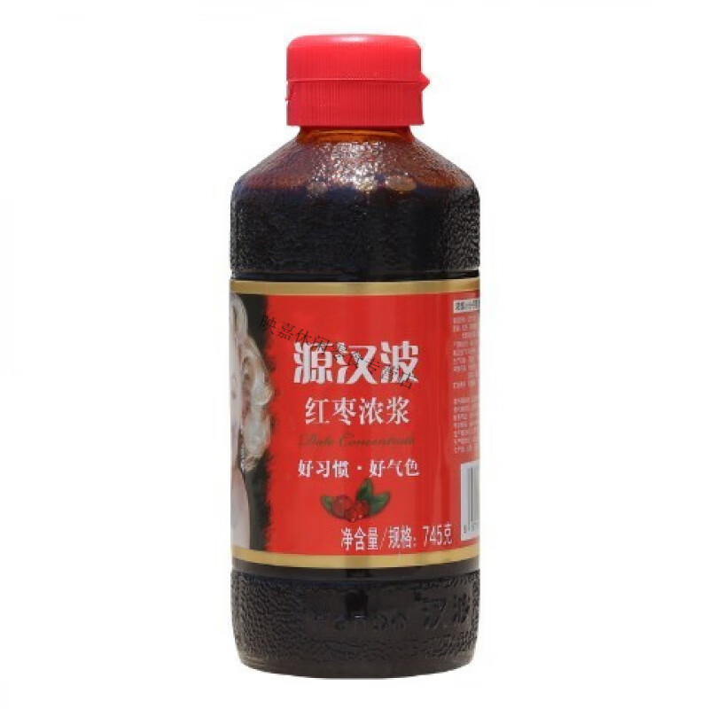 食芳溢山西源漢波紅棗濃漿生姜果醬阿膠濃漿原棗漿汁745克 沖調(diào)飲料果汁 紅棗濃漿745克1瓶