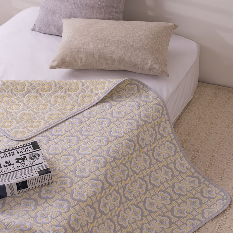 雅赞软席新生幼儿童床单25款纯棉透气四季通用母婴A类【商场同款】 海棠梦 儿童软席78*130cm